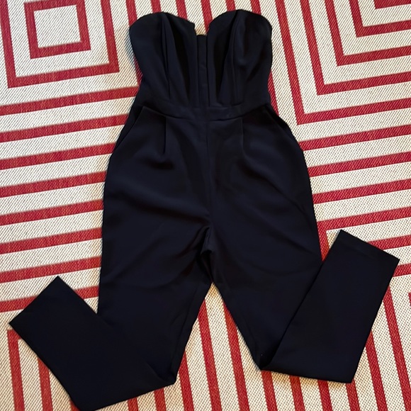 Adelyn Rae Pants - Adelyn Rae Dressy Black Jumpsuit